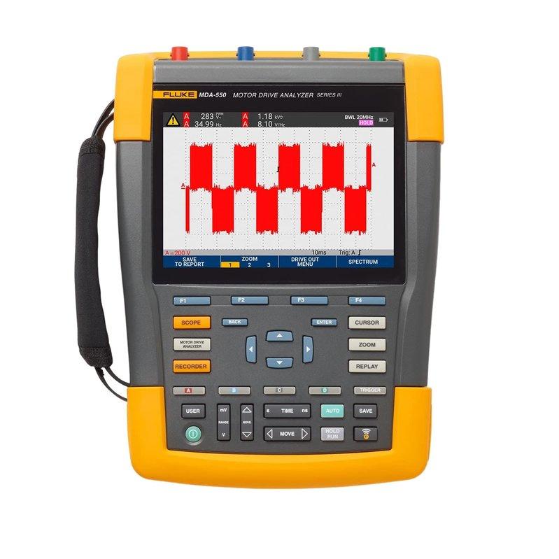 Аналізатор роботи електроприводів Fluke FLUKE-MDA-550-III (5282560)