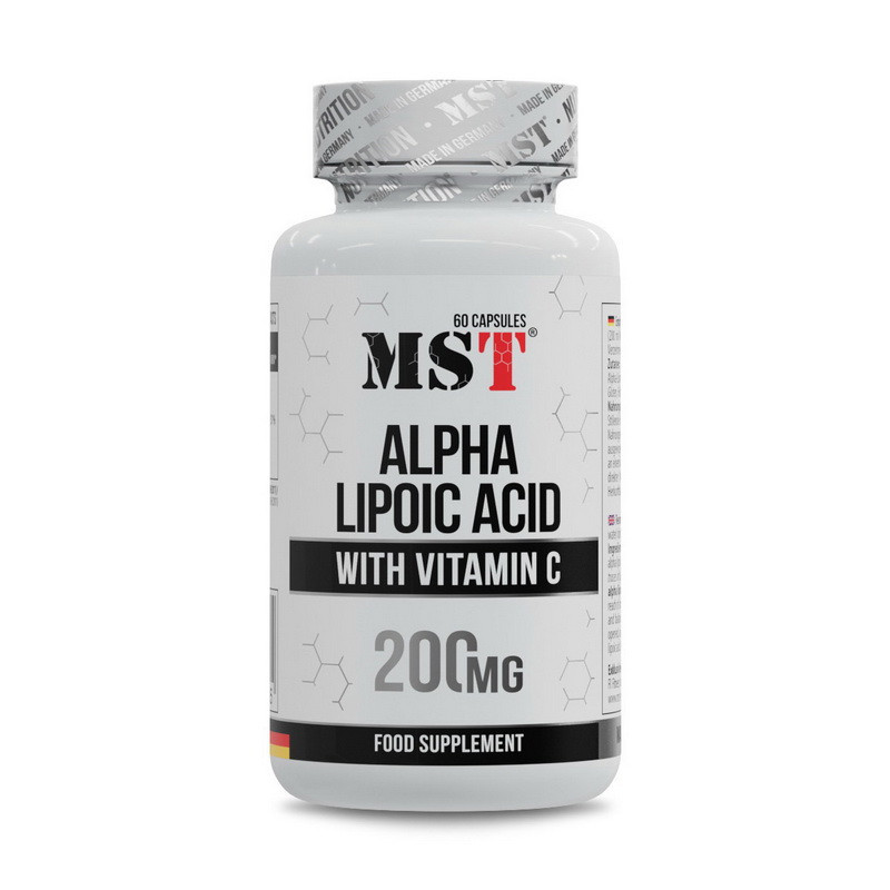 Alpha Lipoic Acid with Vitamin C 200 mg (60 caps)