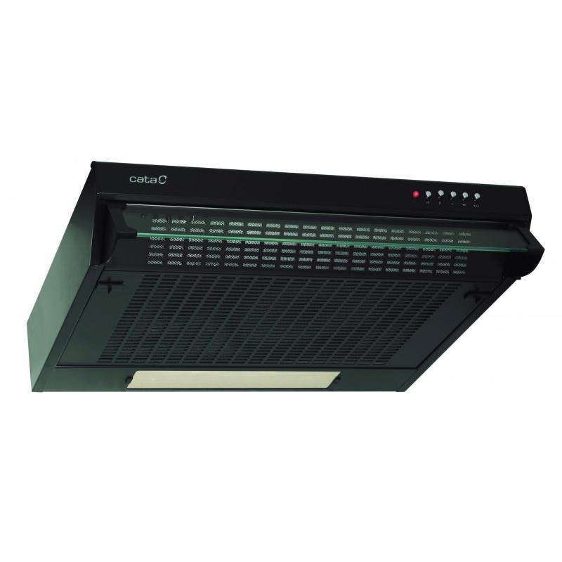 Витяжка Cata плоска, 60см, 350м.куб/год, F 2060 bk, чорний, 02011408, фото 1