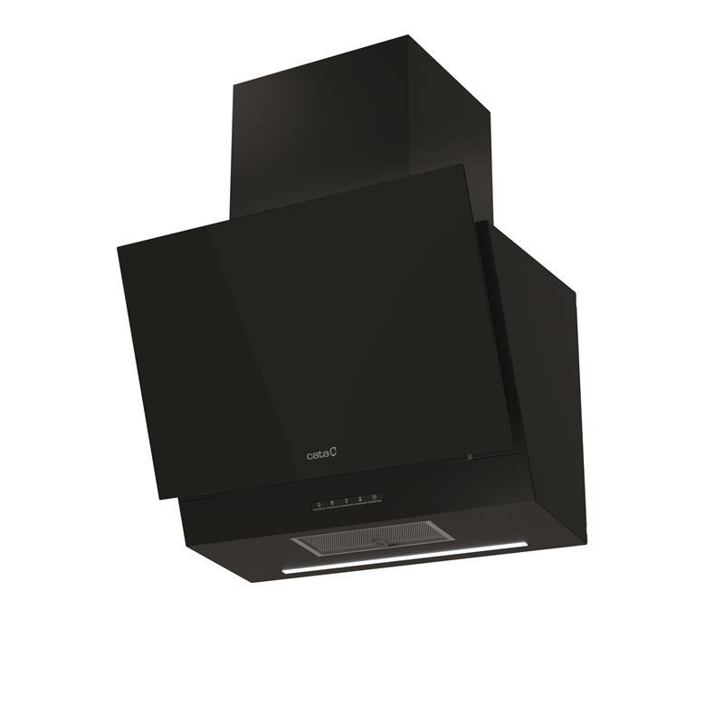 Витяжка похила Cata, 60см, 1350м.куб/год, Thalassa 600 xgbk, чорний, 02127211, фото 1