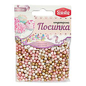 СЛАДО рисові кульки Рожеве Золото Білі 50 г