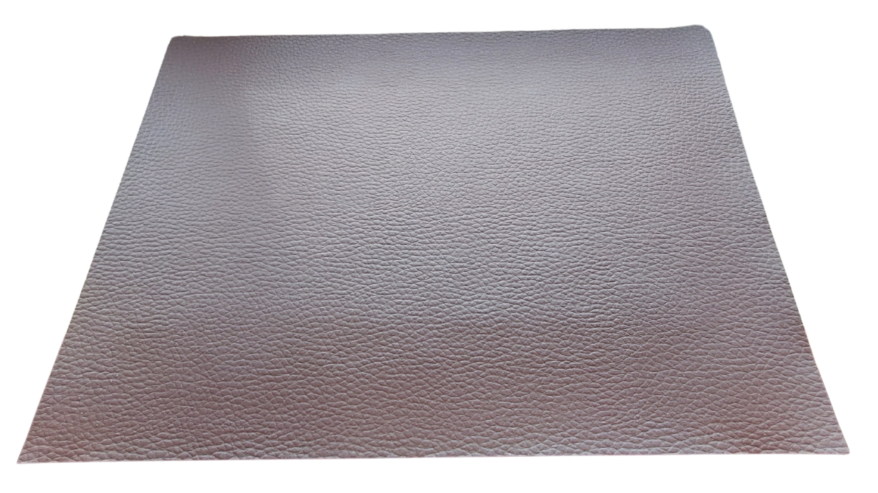 Шкірзамінник самоклеючий (вінілісшкіра) коричневий 30х40см, фото 1