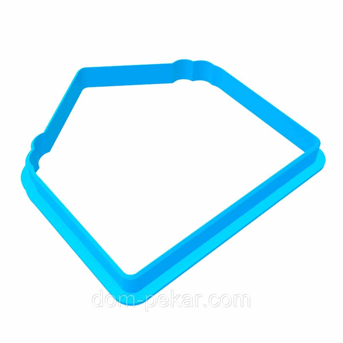 Вирубка для пряників для нанесення картинки Конверт 9,5*9,5 см (3D)