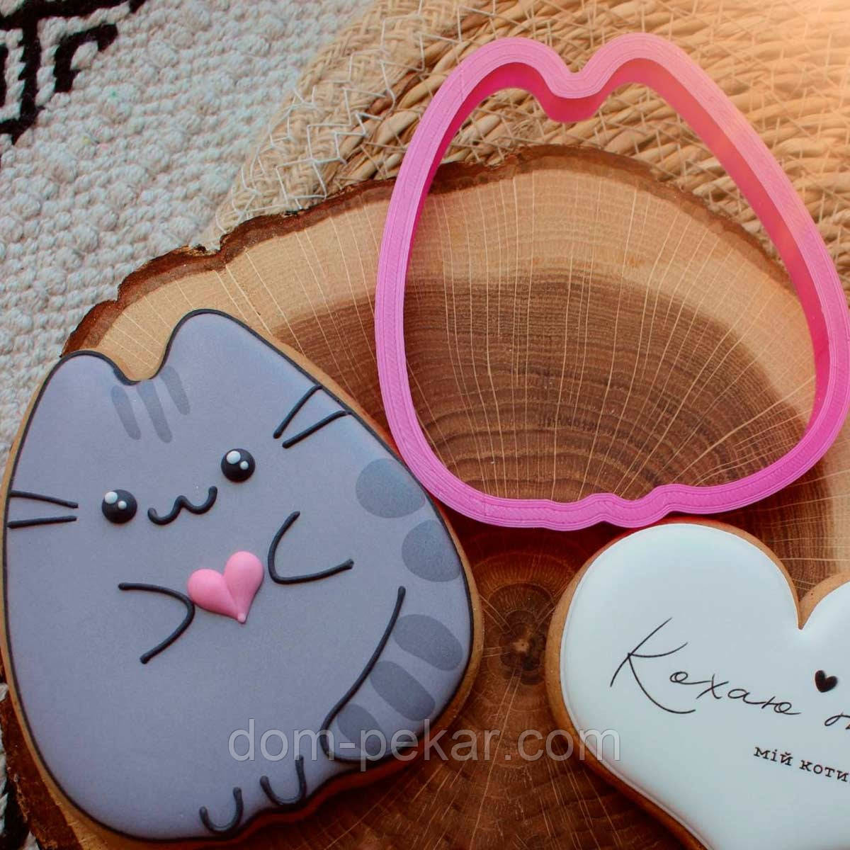 Пушин вирубка для пряників 9,5*8,5 см (3D)