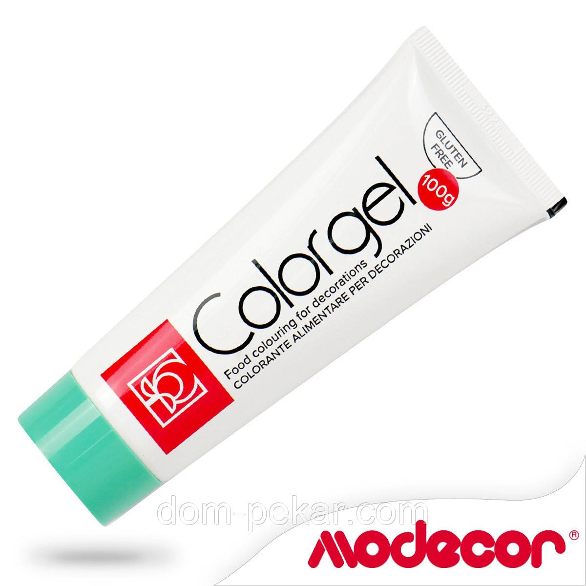 Барвник гелевий 100 г Modecor Зелений