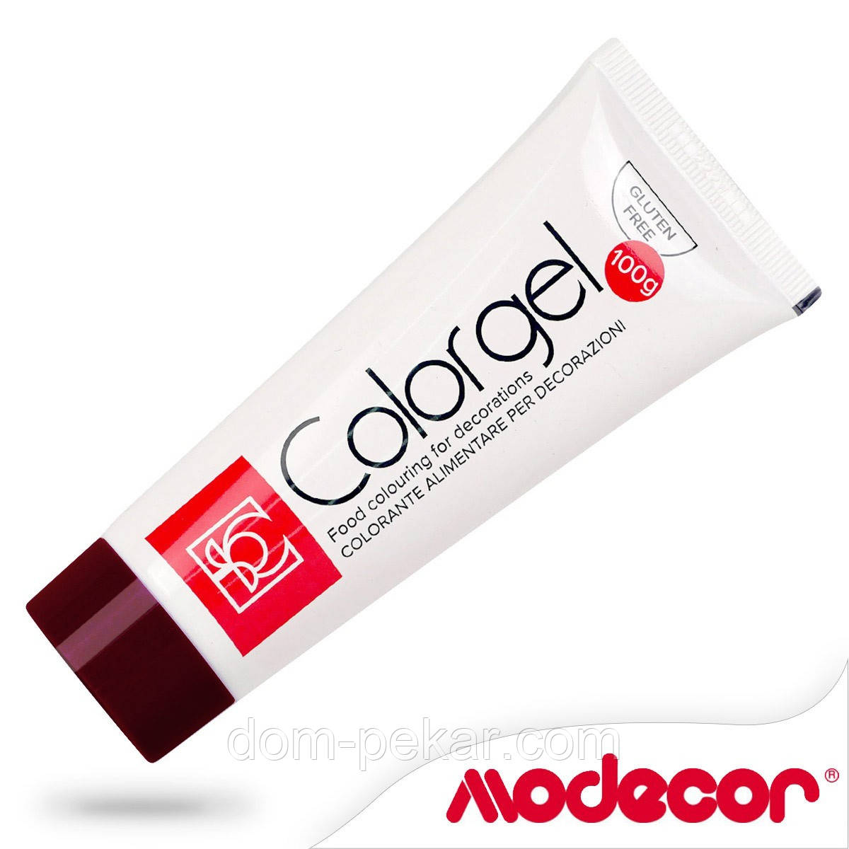 Барвник гелевий 100 г Modecor Коричневий