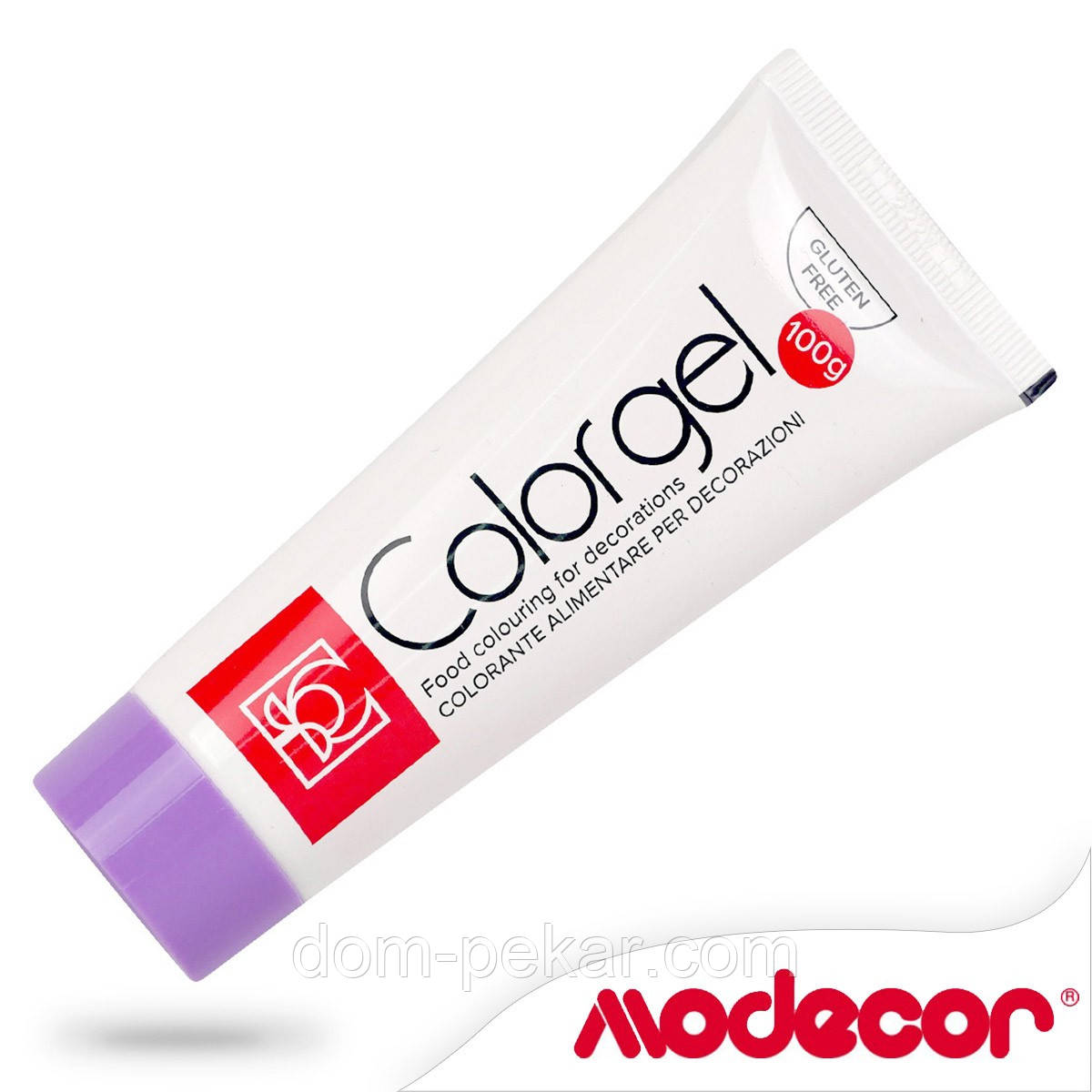 Барвник гелевий 100 г Modecor Світло-фіолетовий