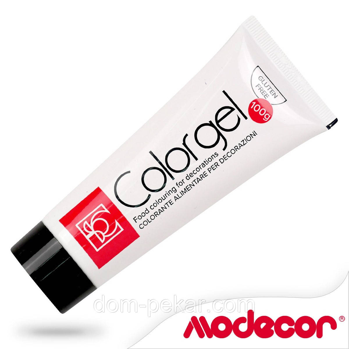 Барвник гелевий 100 г Modecor Чорний