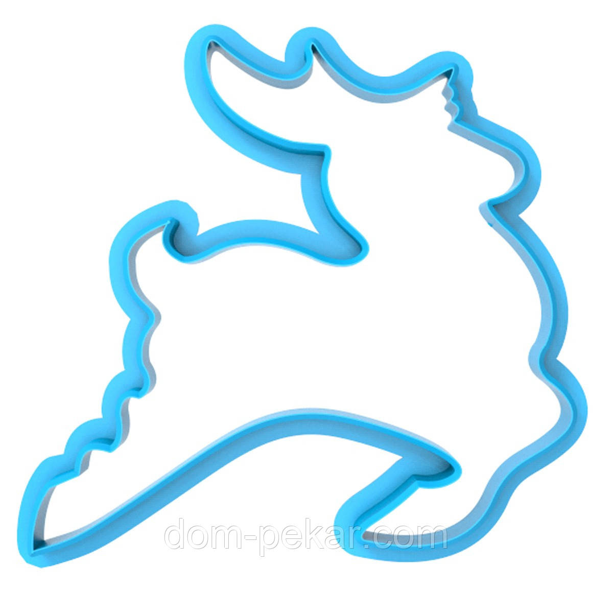 Олень вирубка для пряників 9,5*10 см (3D)