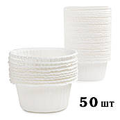 Форма із пергаменту з посиленим бортом Біла 50/30, 50 шт