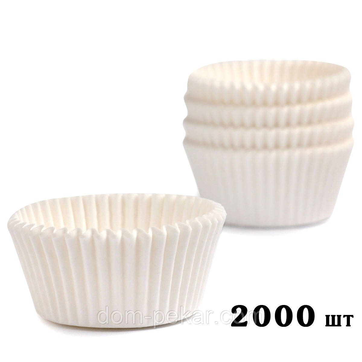 Форма 7а паперова 50*30 мм Біла (2000 шт.)