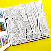 Розмальовка за номерами Аркуш 12 аркушів, Пейзажі, фото 4
