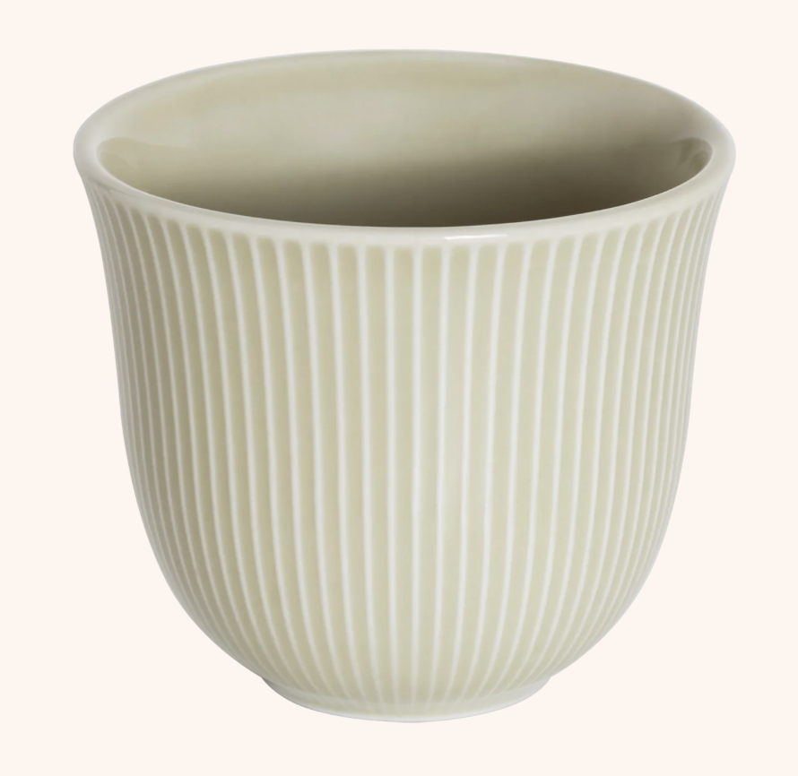 LOVERAMICS Embossed Tasting Cup чашка (тауп) 250 мл