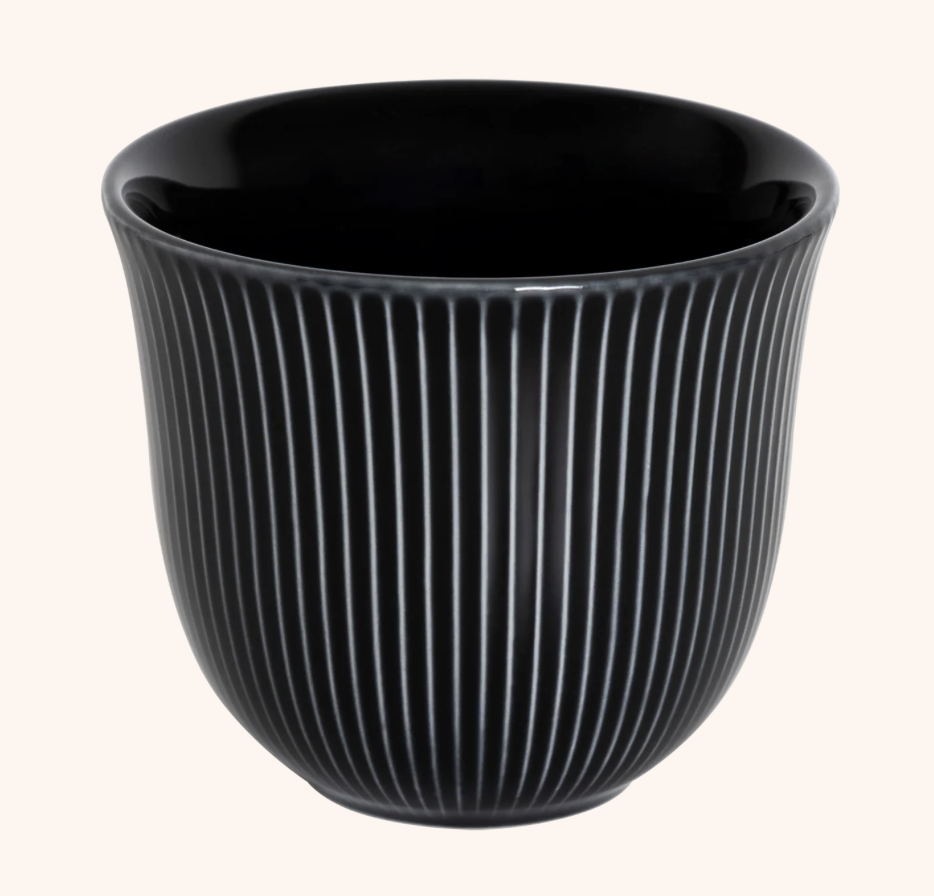 LOVERAMICS Embossed Tasting Cup чашка (чорний) 250 мл