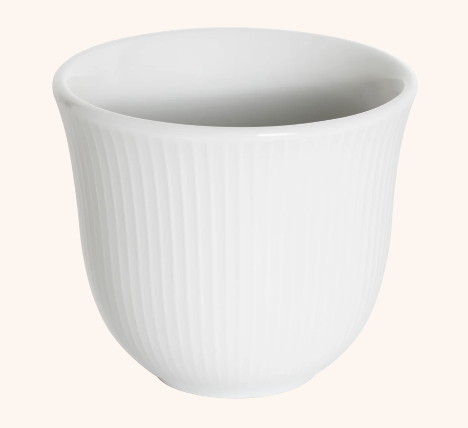 LOVERAMICS Embossed Tasting Cup чашка (біла) 250 мл