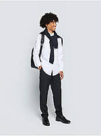 Рубашка для мальчика школьная с длинным рукавом George белая размеры от 98 до 183