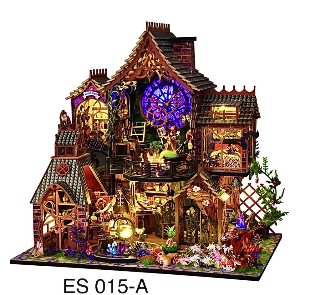 3D конструктор Румбокс Чарівний ліс своїми руками з підсвіткою Magic forest ES-015A F