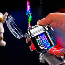 Електроімпульсна запальничка спідниця з підсвіткою Ukraine в подарунковому пакованні LG-731U1, фото 2