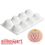 Silikomart KIKU 70 Форма силіконова D58 H37 мм (6*70 мл)