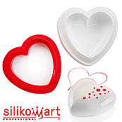 Silikomart TI AMO Форма силіконова 170*164 H63 мм з катером