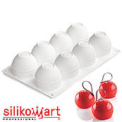 Silikomart TRUFFLES 120 Форма силіконова D62 H52 мм (8*120 мл)