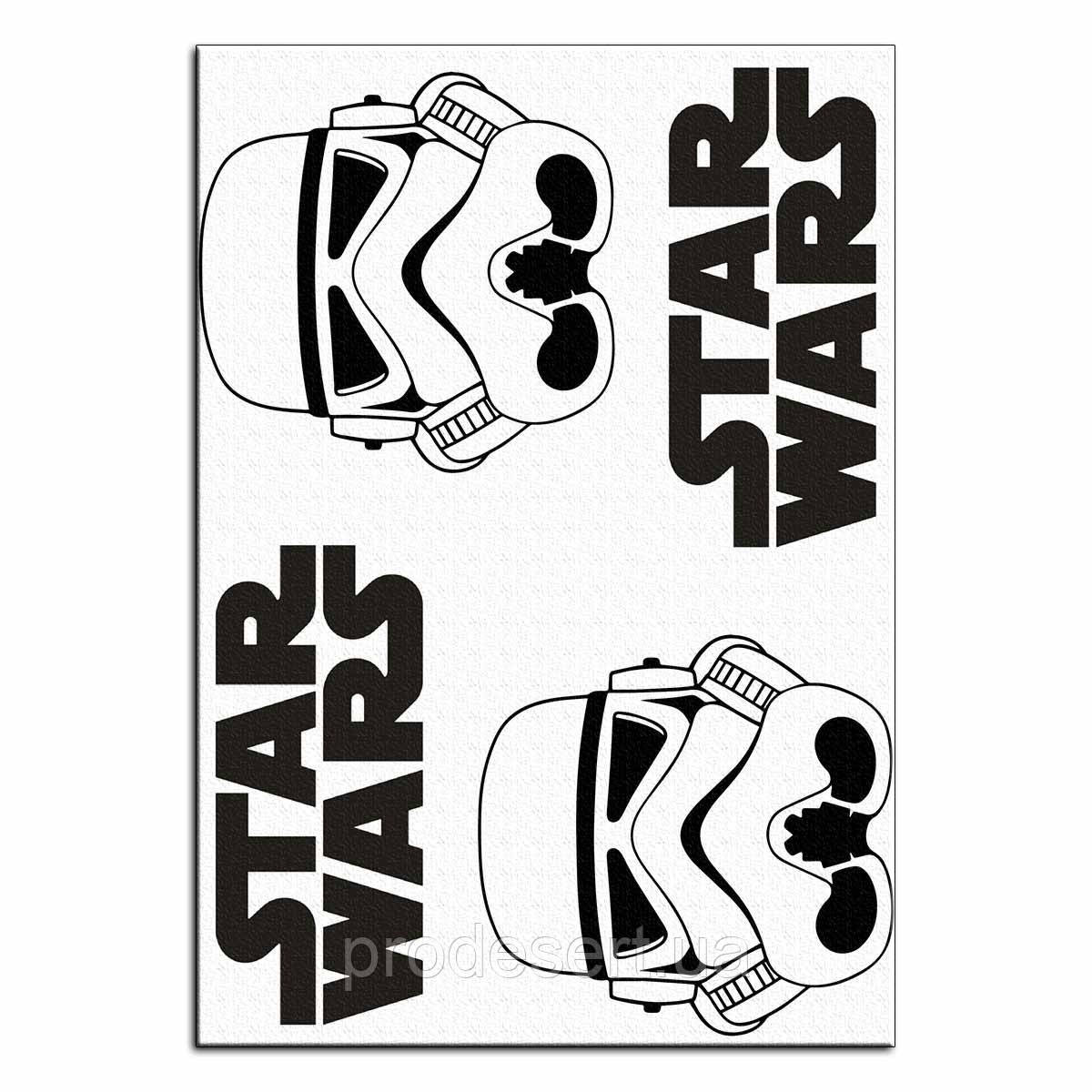 Star Wars вафельна картинка