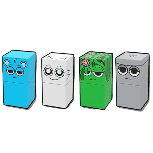 Іграшка Пружні магнітні блоки Майнкрафт дитяча іграшка Incredibox, 10 кубиків для дітей (l_14120), фото 1