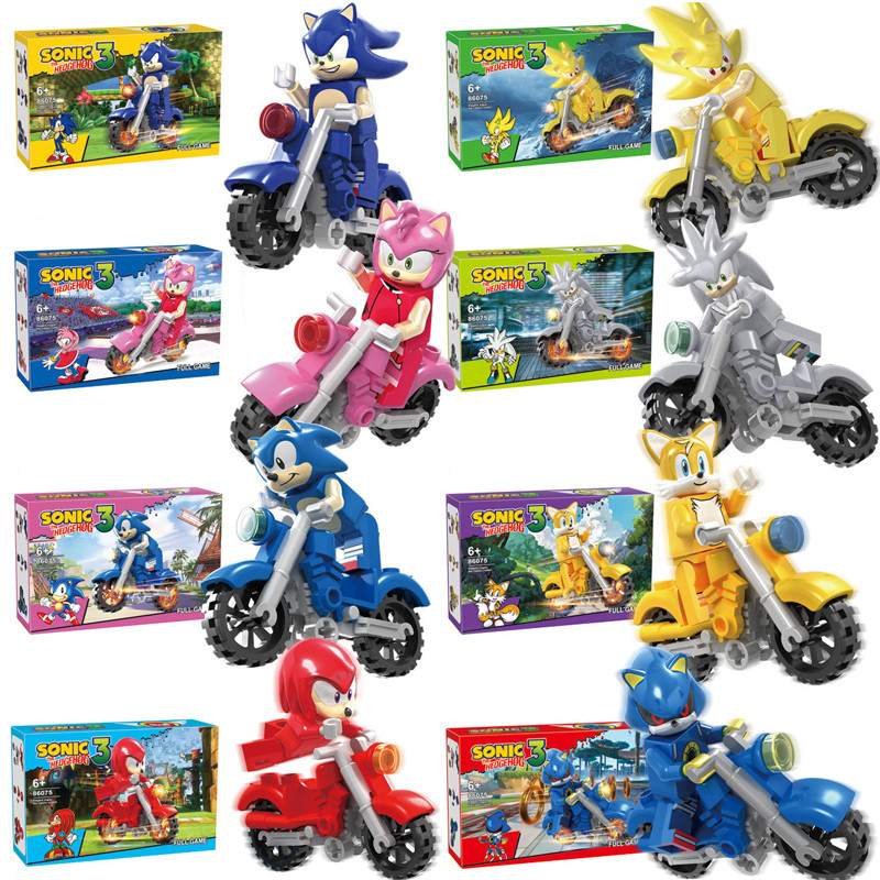 Іграшка Конструктор Сонік Мото — 8 героїв для дітей (l_14244), фото 1