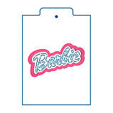 Barbie напис вирубування з трафаретом 5,6*10 см (TR-2), фото 4