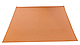 Шкірзамінник самоклеючий (вініліскожа) помаранчевий 20х20см, фото 3