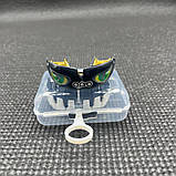 Капа OPRO Instant Eyes доросла (вік 11+) Black/Green (art.102524001), фото 7