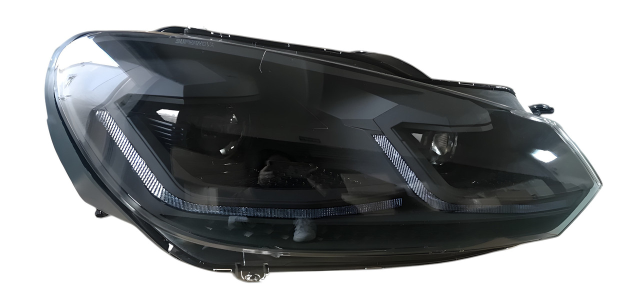 Передні фари Golf 7 Style Black (2 шт) для Volkswagen Golf 6