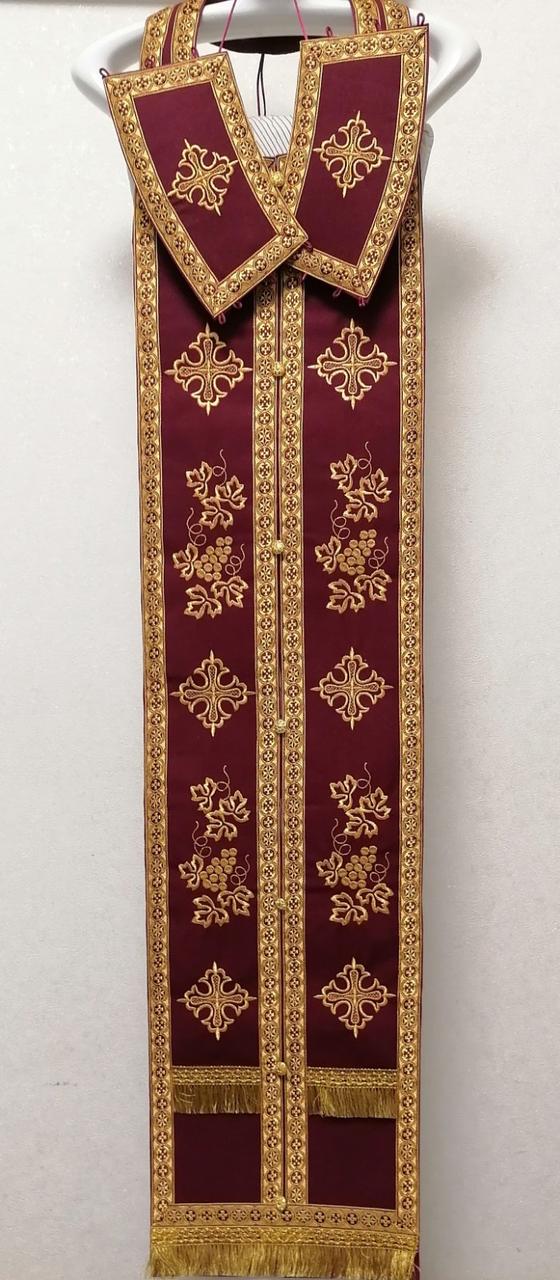 Требний набір священнослужителя з габардину, фото 1