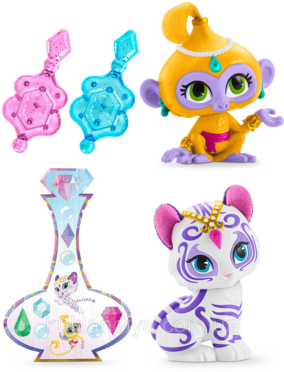 Набір вихованців Нала та Тала Shimmer and Shine Fisher-Price, фото 1
