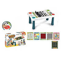 Ігровий набір 6 в 1 для дітей хрестики-нулики OCA змійки та драбинки лудо шахи шашки магнітне поле в коробці