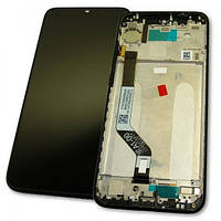 Дисплей Xiaomi RedMi Note 7 <unk> M1901F7G з тачскрином і рамкою, чорний <unk> модуль