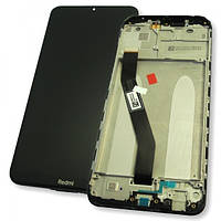 Дисплей Xiaomi RedMi 8a l MZB8458IN, M1908C3KG, M1908C3KH з сенсором і рамкою чорного кольору | модуль