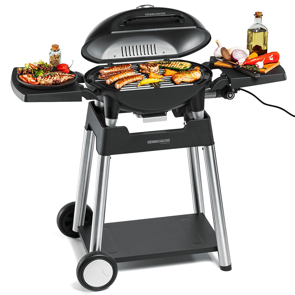 Гриль-барбекю з підставкою-візком Rommelsbacher BBQ 4100/S