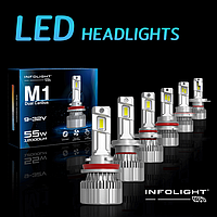 Светодиодные лампы "INFOLIGHT" M1 Dual Canbus 