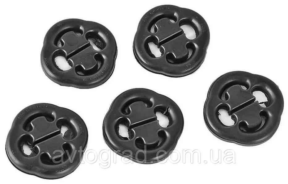 Подушка глушника Ваз-2108-2109-21099,2113-2115 комплект- 5 шт (Бублик) RG RUBBER GROUP, фото 1