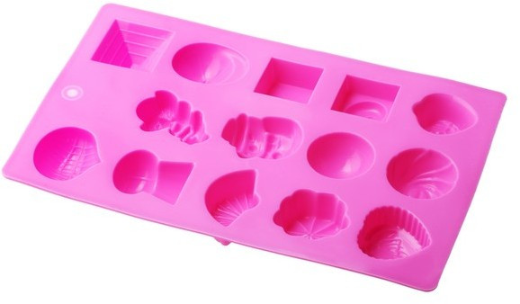 Силіконова форма для льоду або цукерок 20*13*1.5 см, фото 1