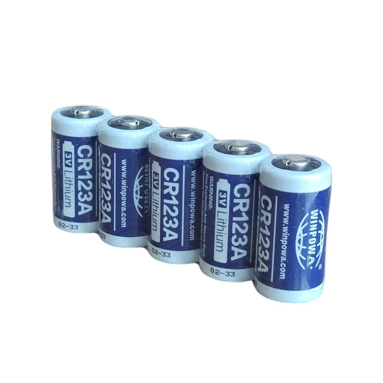 Батарейка Lithium CR-123 (блістер 5 шт), фото 1