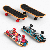 Ігровий набір Fingerboard BB505D з рампою 32 см, 2 міні-скейти, колеса та викрутка в комплекті BB505D, фото 7