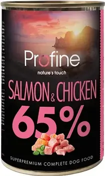 Вологий корм для собак усіх порід Profine Dog k з лососем та куркою 400 г