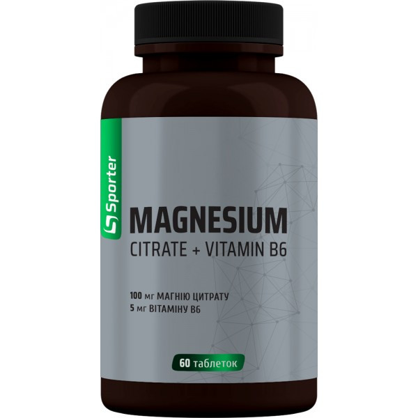 Magnesium Citrate + B6 - 60 таб