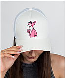 Бейсболка-трекерка жіноча із сіткою "PANTHER" білий, фото 2