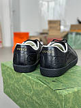 Кросівки чоловічі натуральна шкіра чорні, фото 3