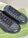 Кросівки чоловічі натуральна шкіра чорні, фото 5