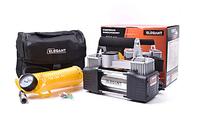 Автомобільний компресор Elegant Force Maxi 100090 - 12v - 300вт - 90л - 10атм - 14А - 7,5м. шланг.