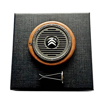 Ароматизатор металевий з деревом у дефлектор авто Citroen